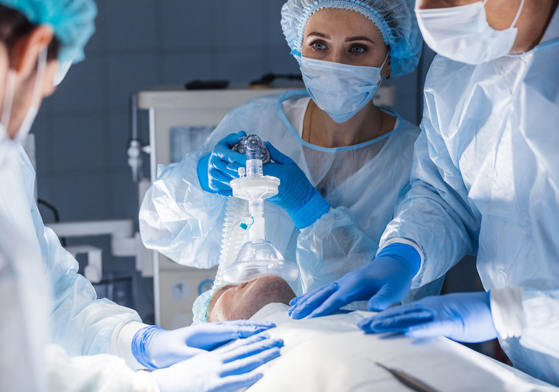 services ambulatory surgery centers Anesthesia team preparing a patient for a same-day procedure at a Dallas-Fort Worth ambulatory surgery center
